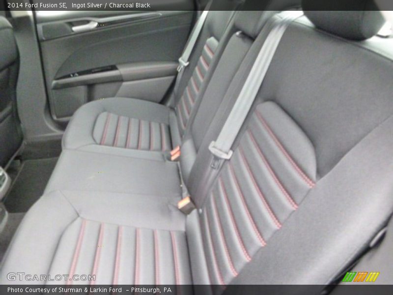 Ingot Silver / Charcoal Black 2014 Ford Fusion SE