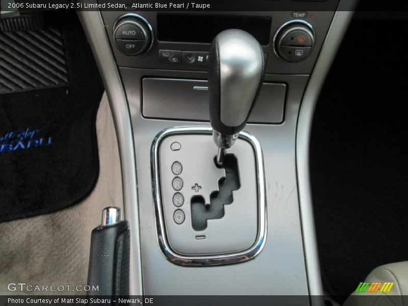 Atlantic Blue Pearl / Taupe 2006 Subaru Legacy 2.5i Limited Sedan