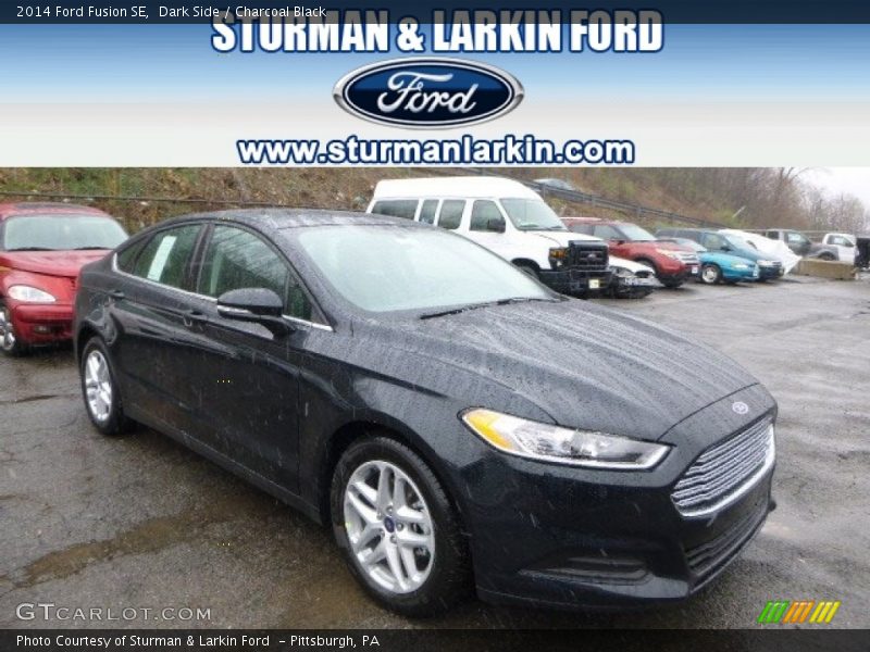 Dark Side / Charcoal Black 2014 Ford Fusion SE