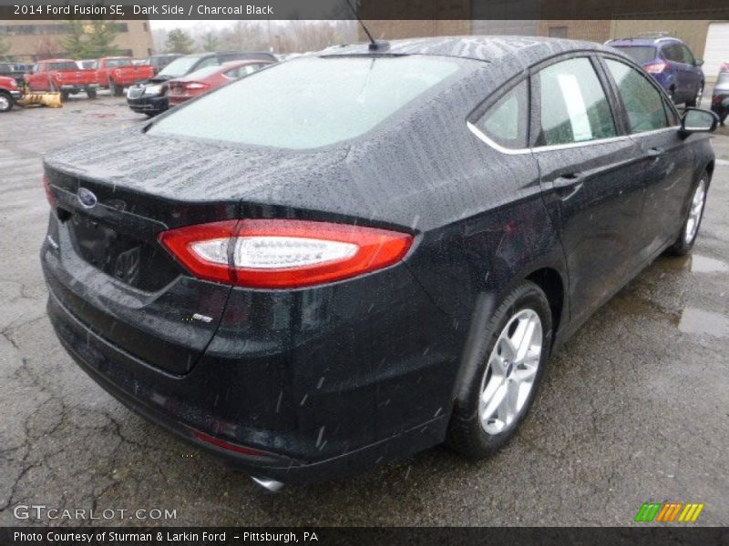 Dark Side / Charcoal Black 2014 Ford Fusion SE