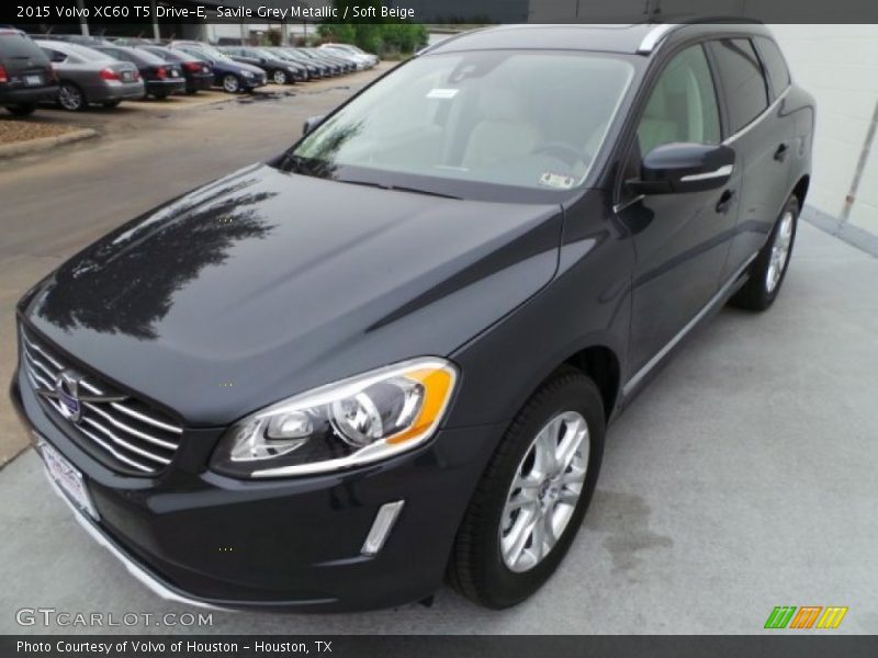 Savile Grey Metallic / Soft Beige 2015 Volvo XC60 T5 Drive-E