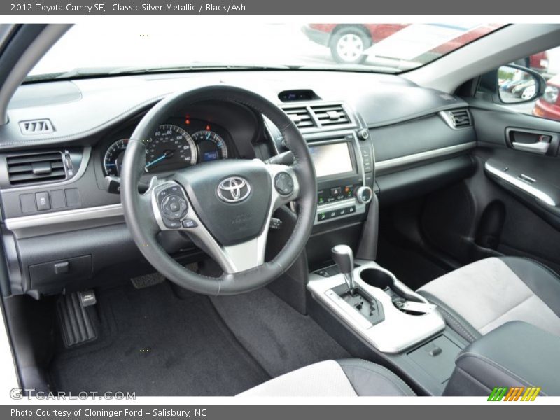Classic Silver Metallic / Black/Ash 2012 Toyota Camry SE