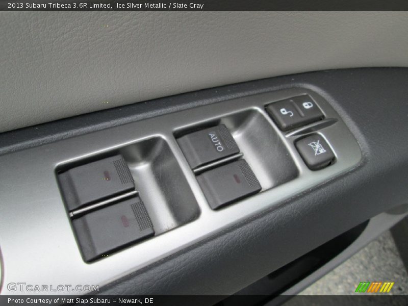 Ice SIlver Metallic / Slate Gray 2013 Subaru Tribeca 3.6R Limited