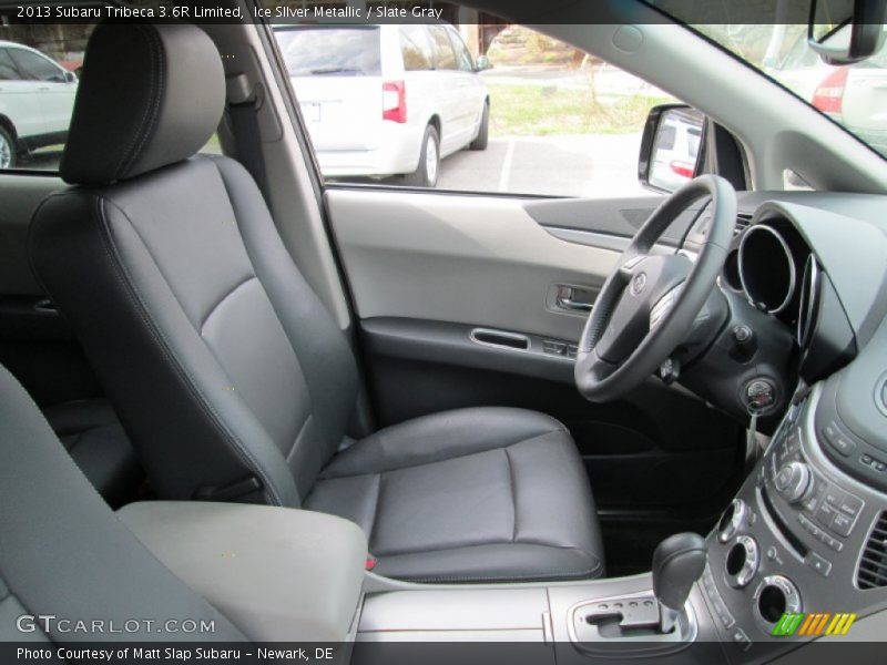 Ice SIlver Metallic / Slate Gray 2013 Subaru Tribeca 3.6R Limited