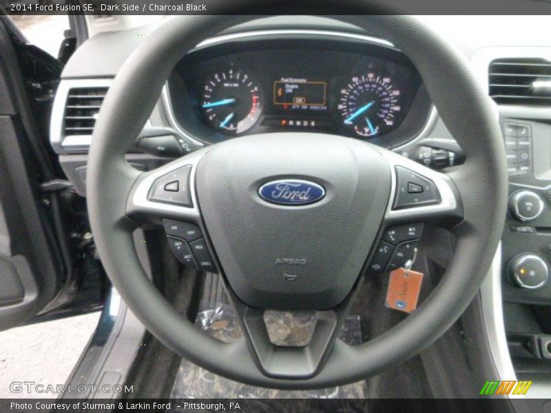 Dark Side / Charcoal Black 2014 Ford Fusion SE
