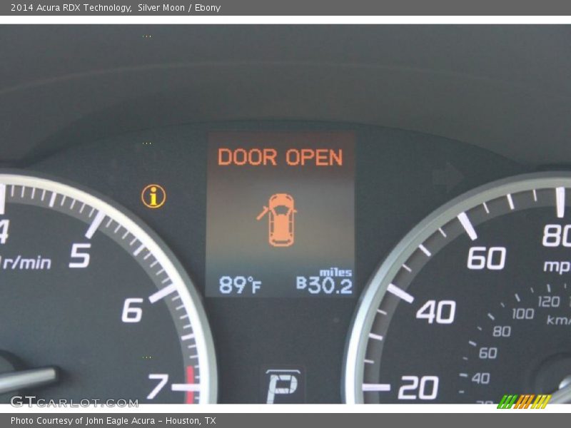 Silver Moon / Ebony 2014 Acura RDX Technology
