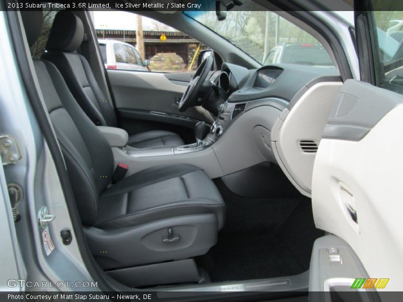 Ice SIlver Metallic / Slate Gray 2013 Subaru Tribeca 3.6R Limited
