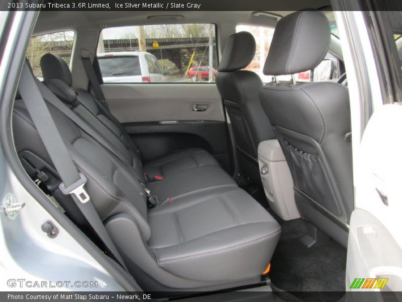 Ice SIlver Metallic / Slate Gray 2013 Subaru Tribeca 3.6R Limited