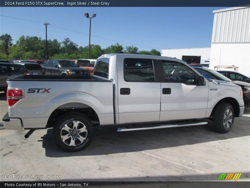 Ingot Silver / Steel Grey 2014 Ford F150 STX SuperCrew