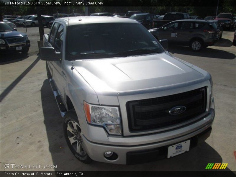 Ingot Silver / Steel Grey 2014 Ford F150 STX SuperCrew