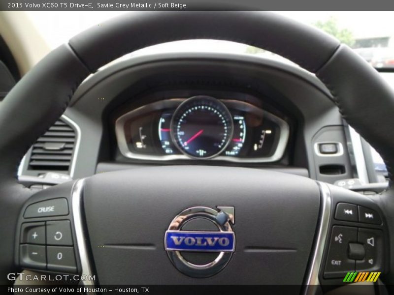 Savile Grey Metallic / Soft Beige 2015 Volvo XC60 T5 Drive-E