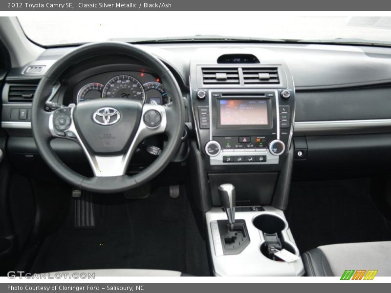 Classic Silver Metallic / Black/Ash 2012 Toyota Camry SE
