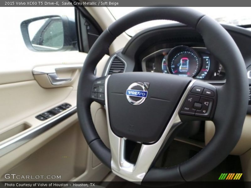 Savile Grey Metallic / Soft Beige 2015 Volvo XC60 T5 Drive-E