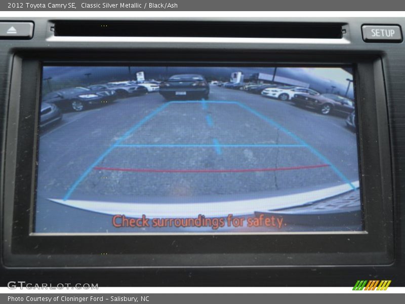 Classic Silver Metallic / Black/Ash 2012 Toyota Camry SE