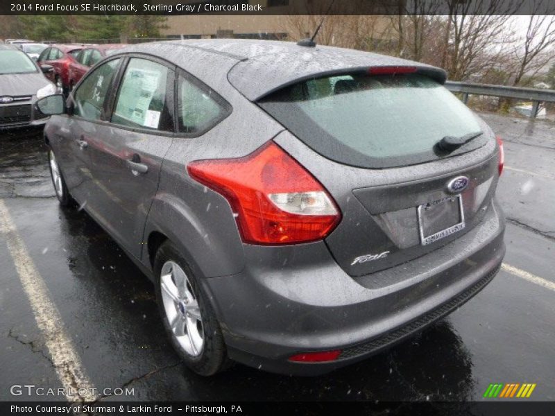 Sterling Gray / Charcoal Black 2014 Ford Focus SE Hatchback