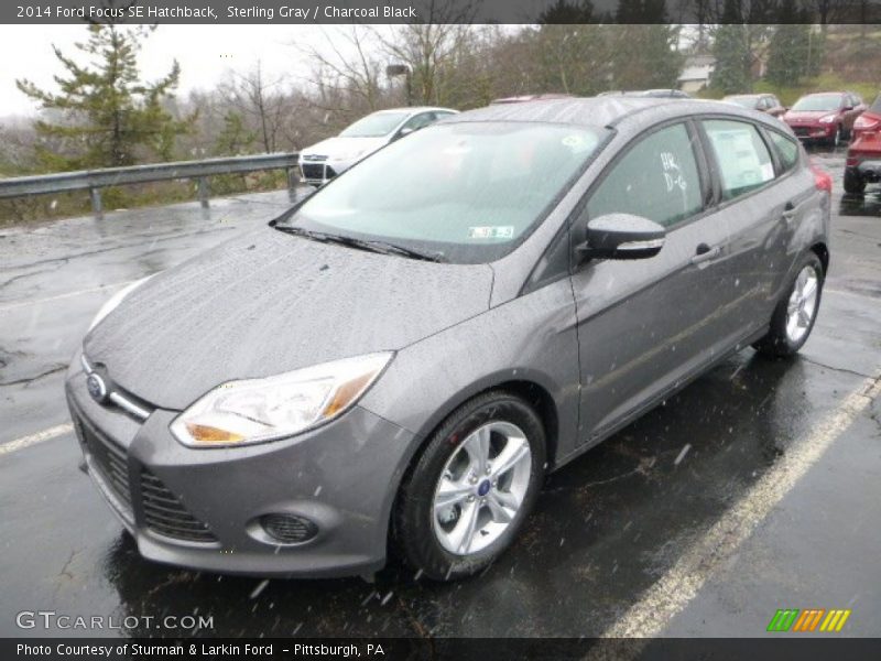 Sterling Gray / Charcoal Black 2014 Ford Focus SE Hatchback