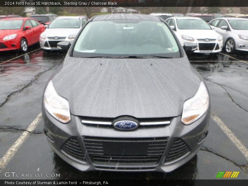 Sterling Gray / Charcoal Black 2014 Ford Focus SE Hatchback
