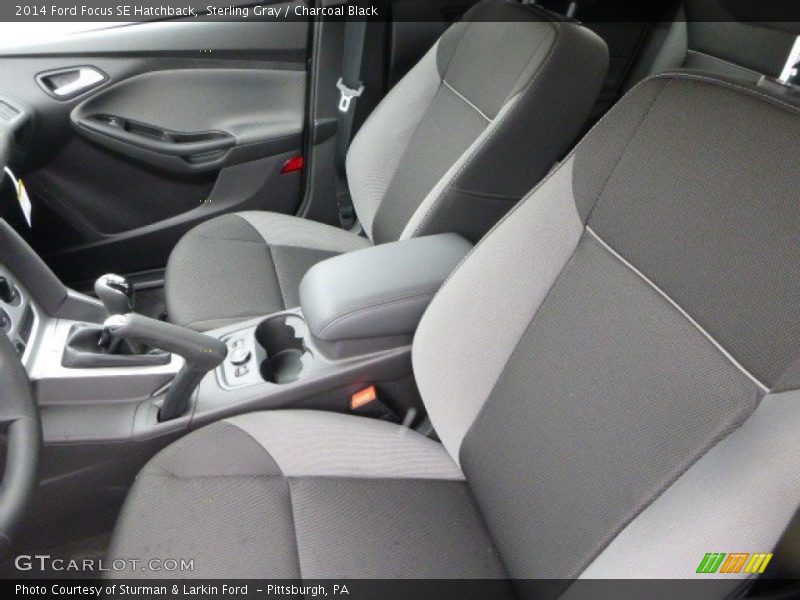 Sterling Gray / Charcoal Black 2014 Ford Focus SE Hatchback