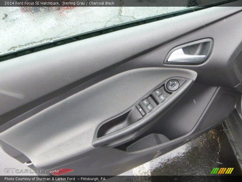 Sterling Gray / Charcoal Black 2014 Ford Focus SE Hatchback