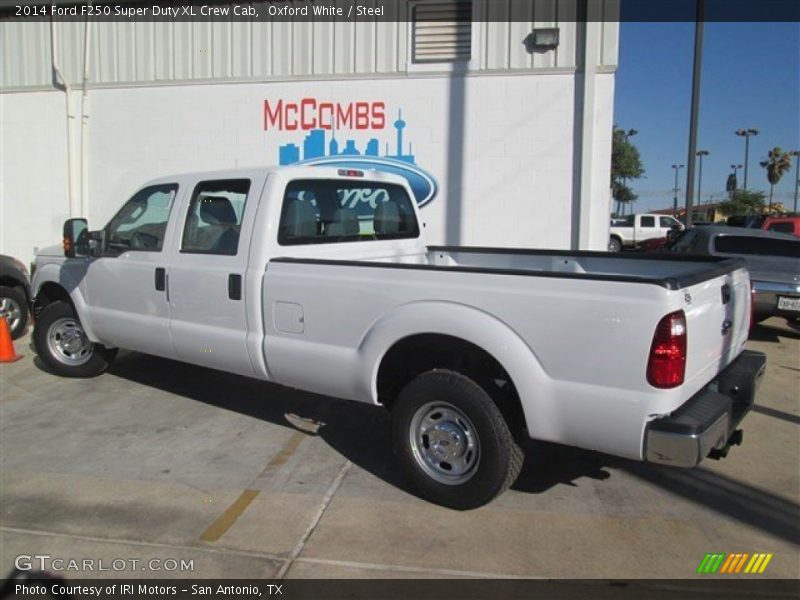 Oxford White / Steel 2014 Ford F250 Super Duty XL Crew Cab