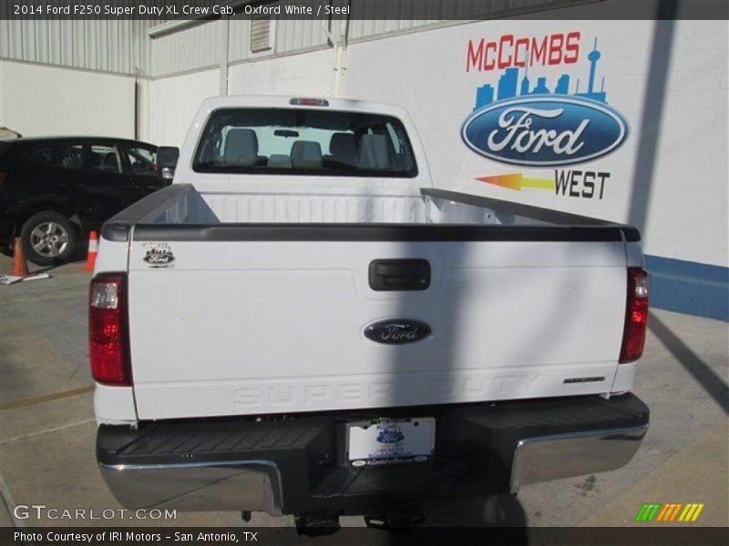 Oxford White / Steel 2014 Ford F250 Super Duty XL Crew Cab