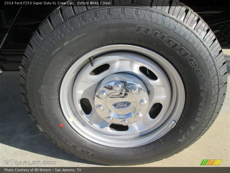 Oxford White / Steel 2014 Ford F250 Super Duty XL Crew Cab