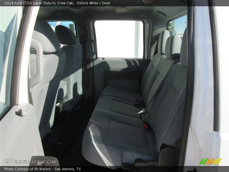 Oxford White / Steel 2014 Ford F250 Super Duty XL Crew Cab