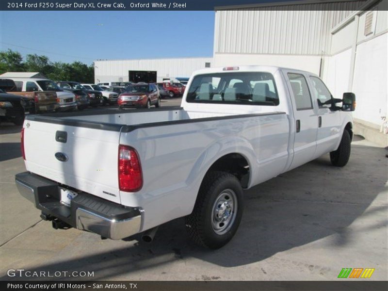 Oxford White / Steel 2014 Ford F250 Super Duty XL Crew Cab