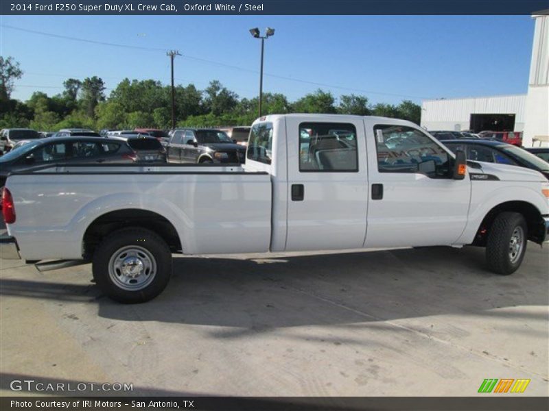 Oxford White / Steel 2014 Ford F250 Super Duty XL Crew Cab