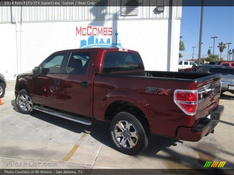 Sunset / Steel Grey 2014 Ford F150 STX SuperCrew