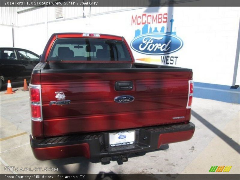 Sunset / Steel Grey 2014 Ford F150 STX SuperCrew