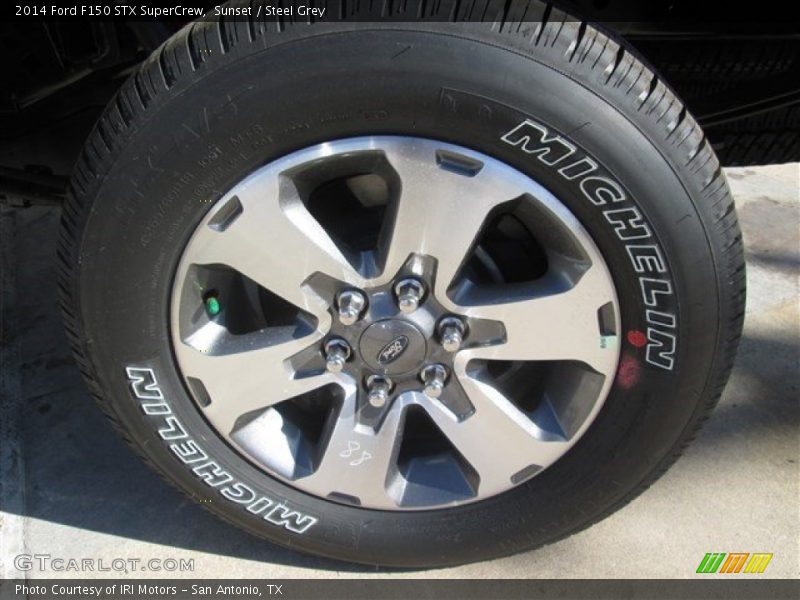 Sunset / Steel Grey 2014 Ford F150 STX SuperCrew
