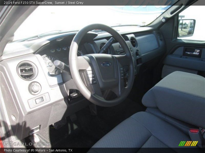 Sunset / Steel Grey 2014 Ford F150 STX SuperCrew