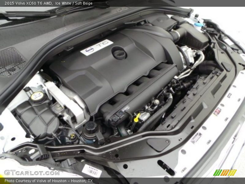 Ice White / Soft Beige 2015 Volvo XC60 T6 AWD