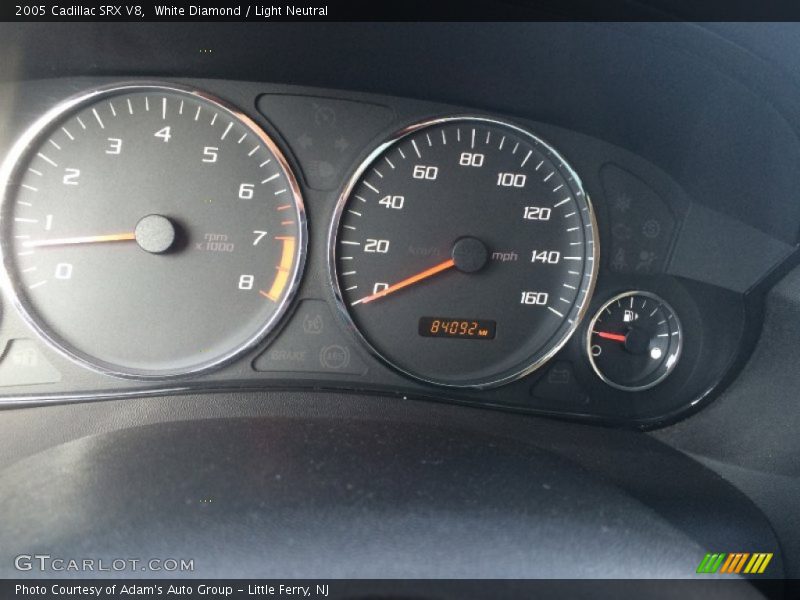 White Diamond / Light Neutral 2005 Cadillac SRX V8