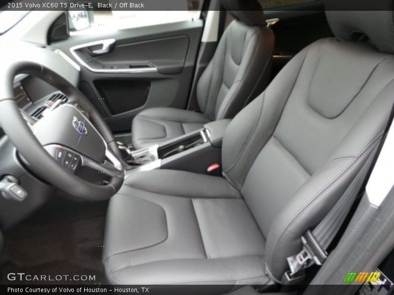 Black / Off Black 2015 Volvo XC60 T5 Drive-E