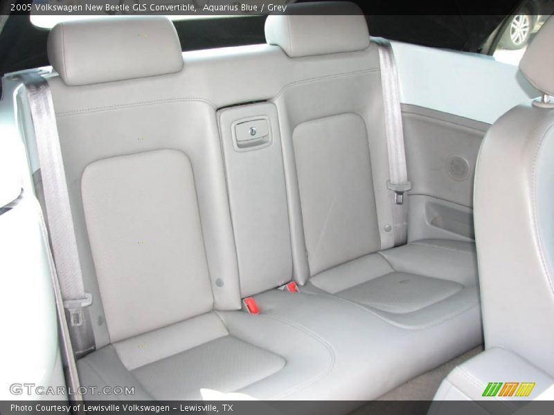 Aquarius Blue / Grey 2005 Volkswagen New Beetle GLS Convertible