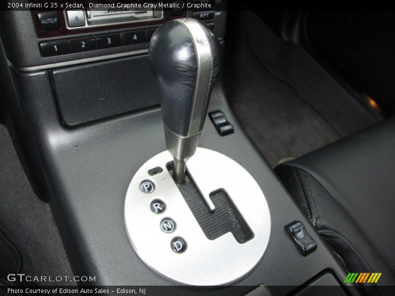 Diamond Graphite Gray Metallic / Graphite 2004 Infiniti G 35 x Sedan