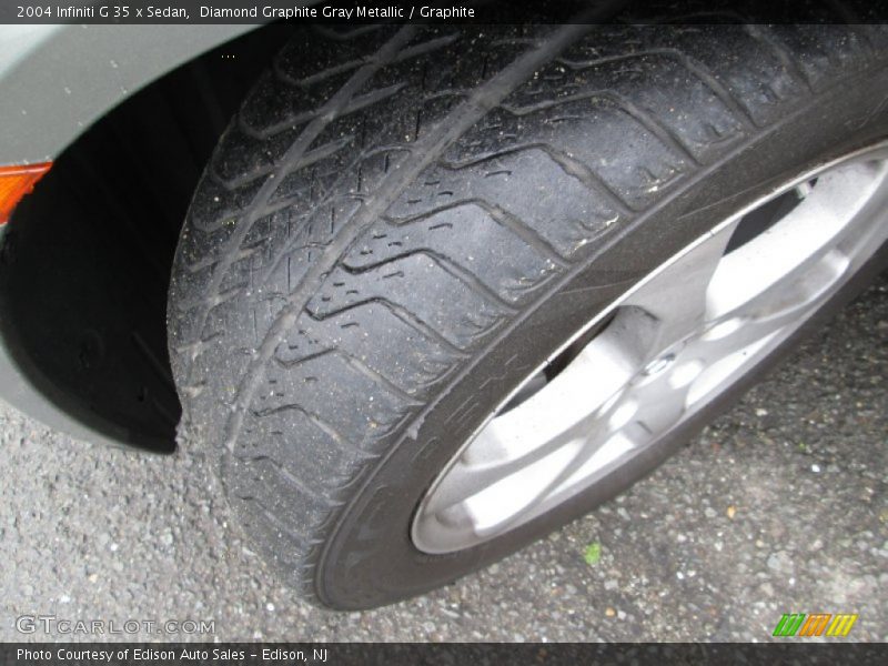 Diamond Graphite Gray Metallic / Graphite 2004 Infiniti G 35 x Sedan