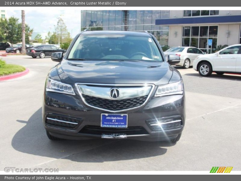Graphite Luster Metallic / Ebony 2014 Acura MDX SH-AWD Advance