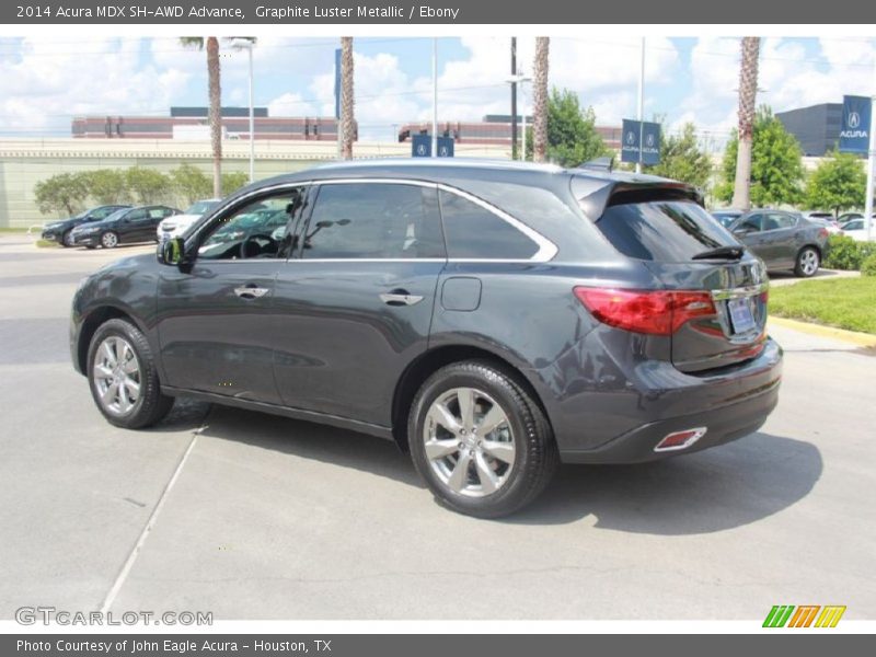 Graphite Luster Metallic / Ebony 2014 Acura MDX SH-AWD Advance