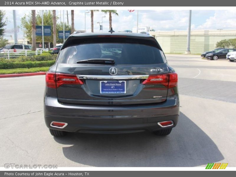 Graphite Luster Metallic / Ebony 2014 Acura MDX SH-AWD Advance