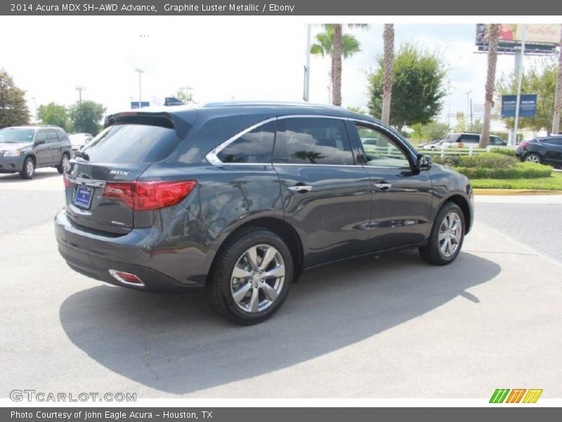 Graphite Luster Metallic / Ebony 2014 Acura MDX SH-AWD Advance
