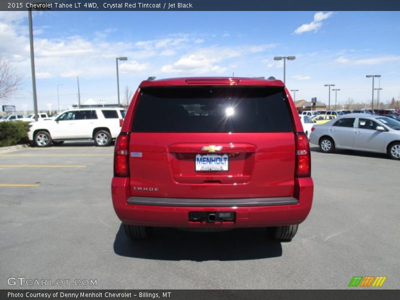 Crystal Red Tintcoat / Jet Black 2015 Chevrolet Tahoe LT 4WD