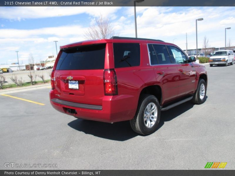 Crystal Red Tintcoat / Jet Black 2015 Chevrolet Tahoe LT 4WD