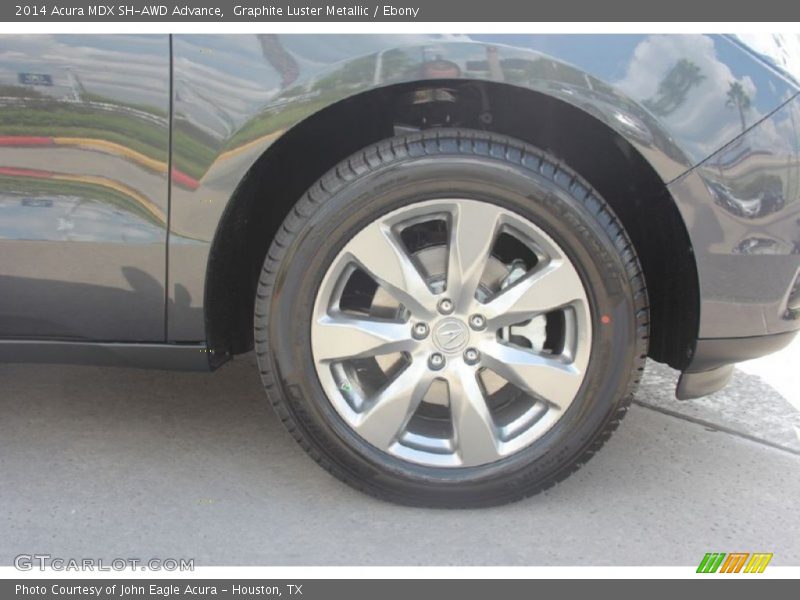 Graphite Luster Metallic / Ebony 2014 Acura MDX SH-AWD Advance