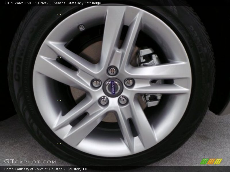 Seashell Metallic / Soft Beige 2015 Volvo S60 T5 Drive-E