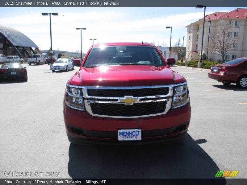 Crystal Red Tintcoat / Jet Black 2015 Chevrolet Tahoe LT 4WD