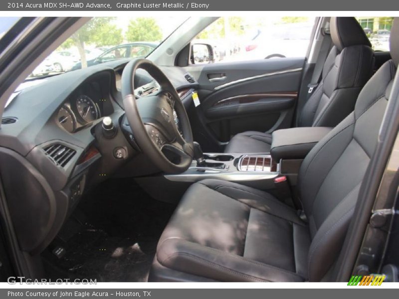 Graphite Luster Metallic / Ebony 2014 Acura MDX SH-AWD Advance