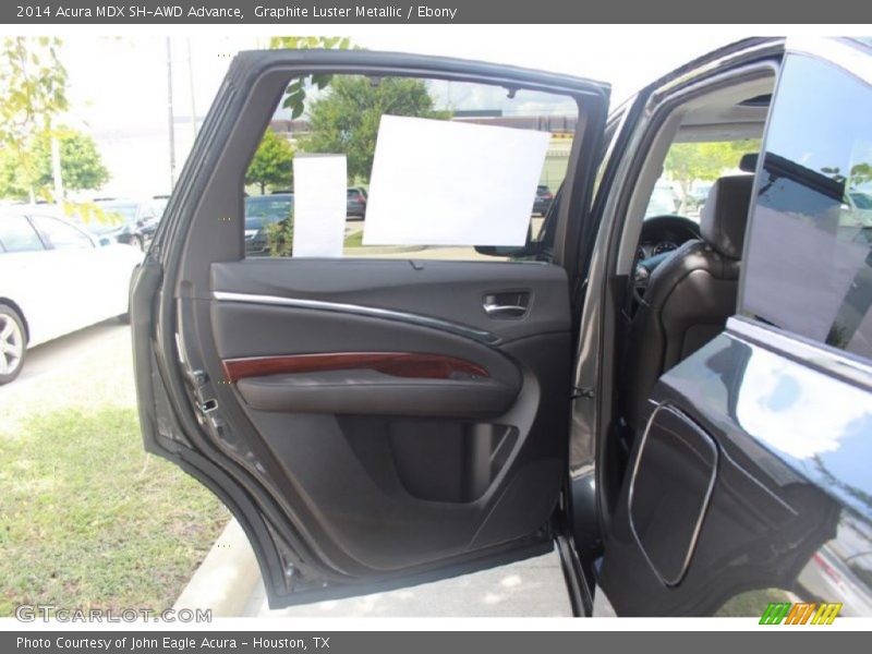Graphite Luster Metallic / Ebony 2014 Acura MDX SH-AWD Advance